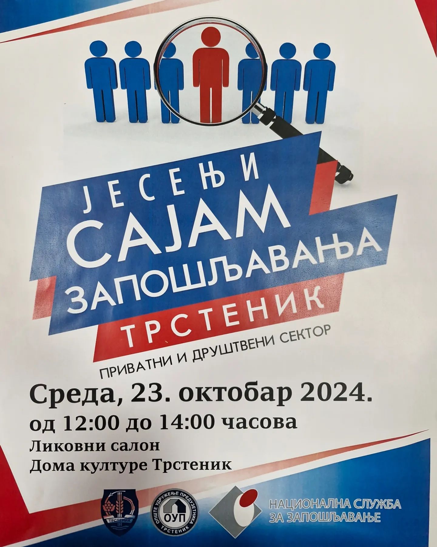 САЈАМ ЗАПОШЉАВАЊА 2024.
